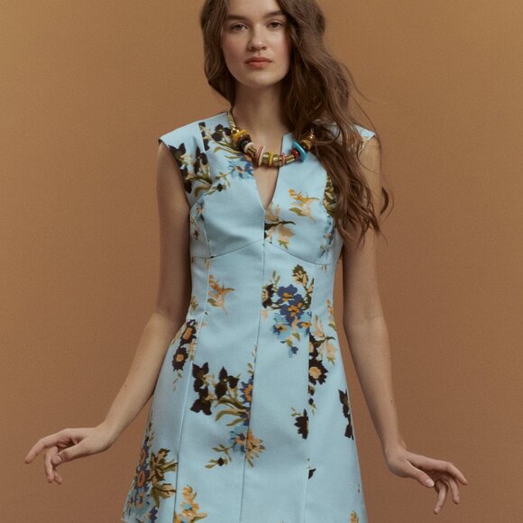 Hill House Home The Holly Dress - Sloane Floral Size SSloane Floral / S - Picture 2 of 3